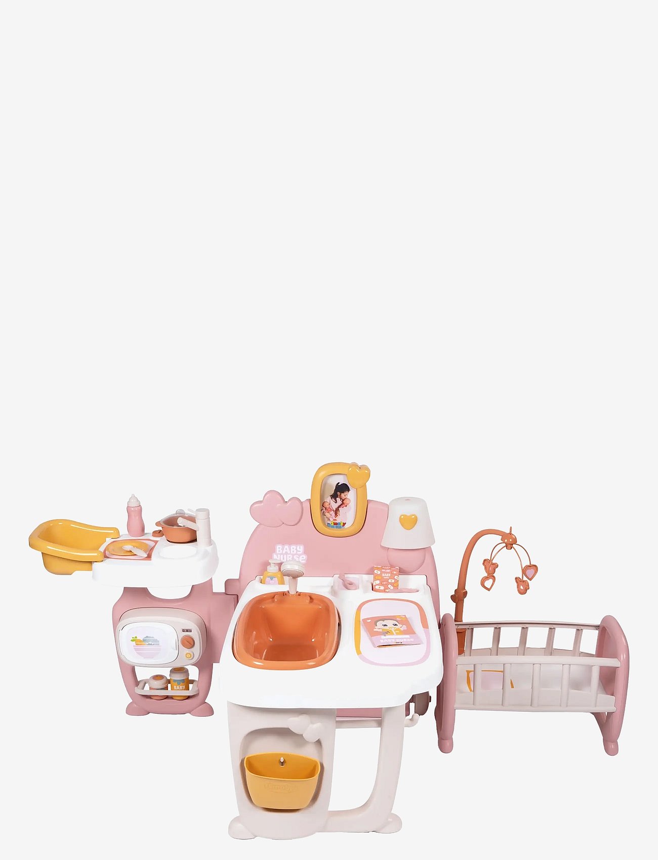 Smoby Baby Nurse Stort Docklekcenter - Pink - ONE SIZE