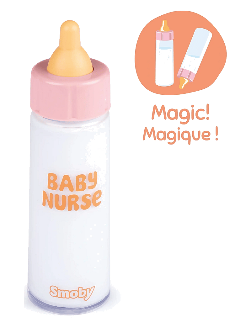 Smoby - Baby Nurse Magisk flaska - nukkude lisatarvikud - multicolor - 4
