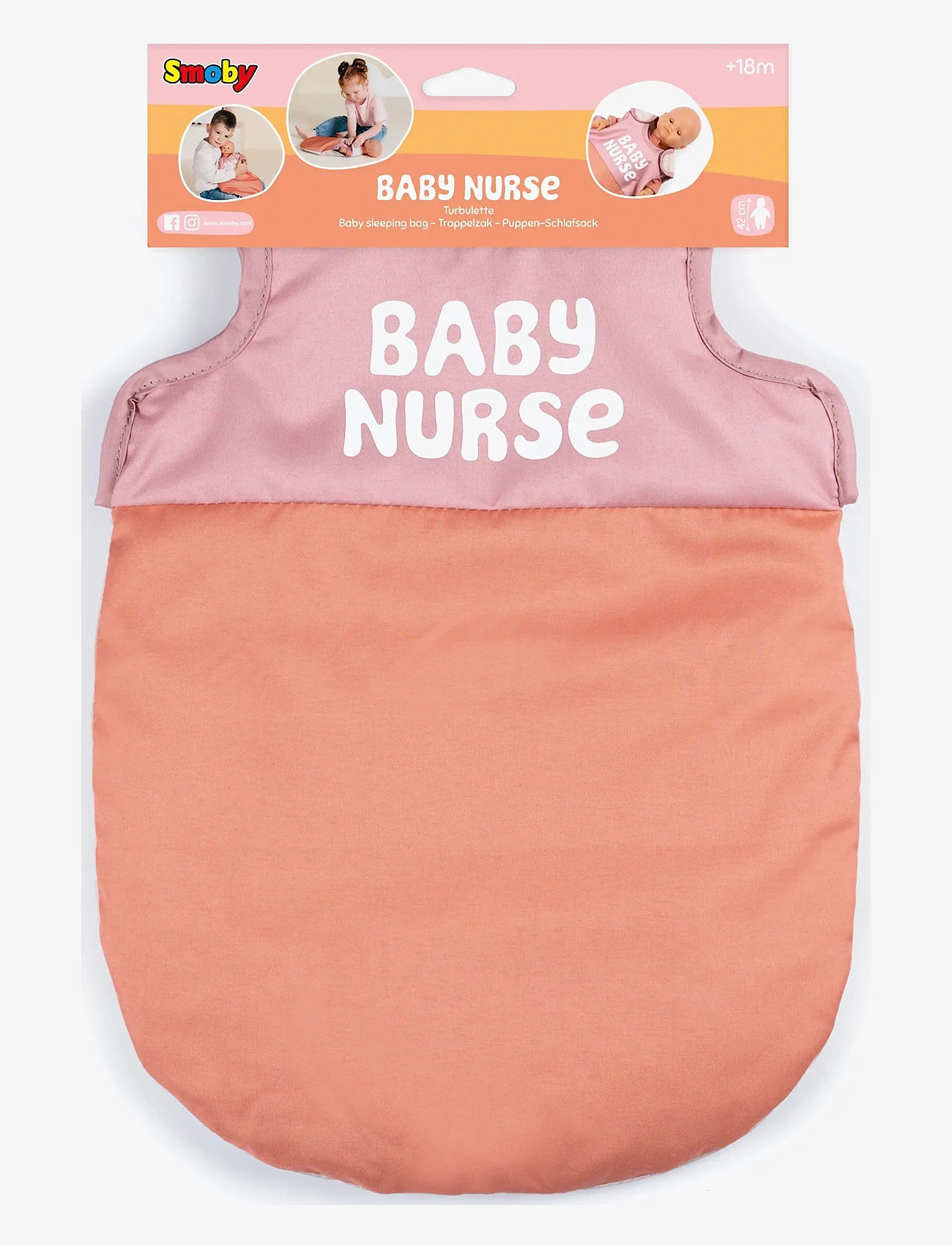 Smoby - Smoby Baby Nurse Dock-sovsäck - puppen-zubehör - multicolor - 3