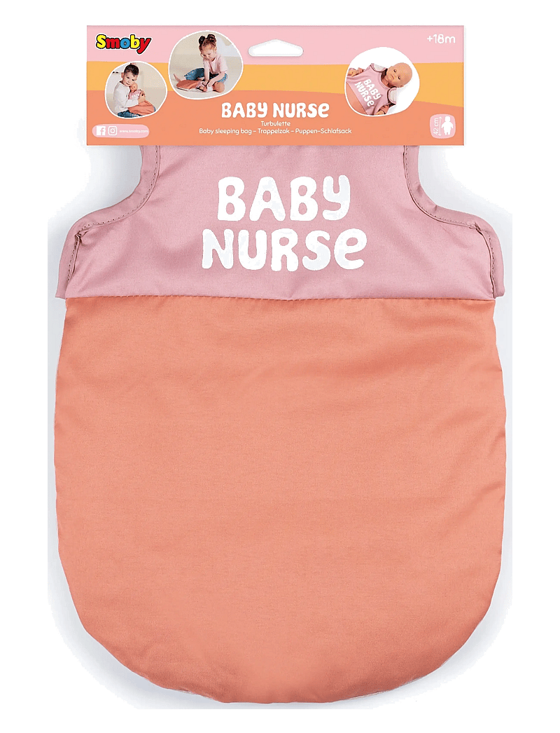 Smoby - Smoby Baby Nurse Dock-sovsäck - puppen-zubehör - multicolor - 3