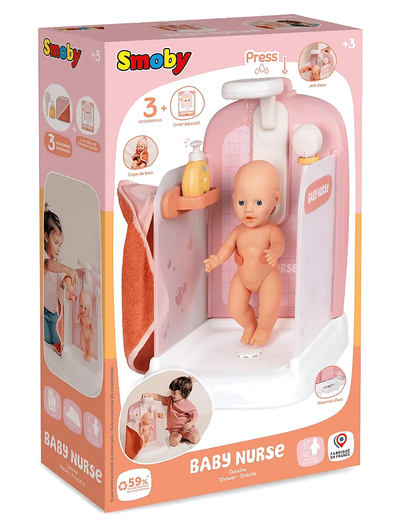 Smoby - Baby Nurse (duschdag-set) - spielzeug-werkzeuge - multi colorued - 2