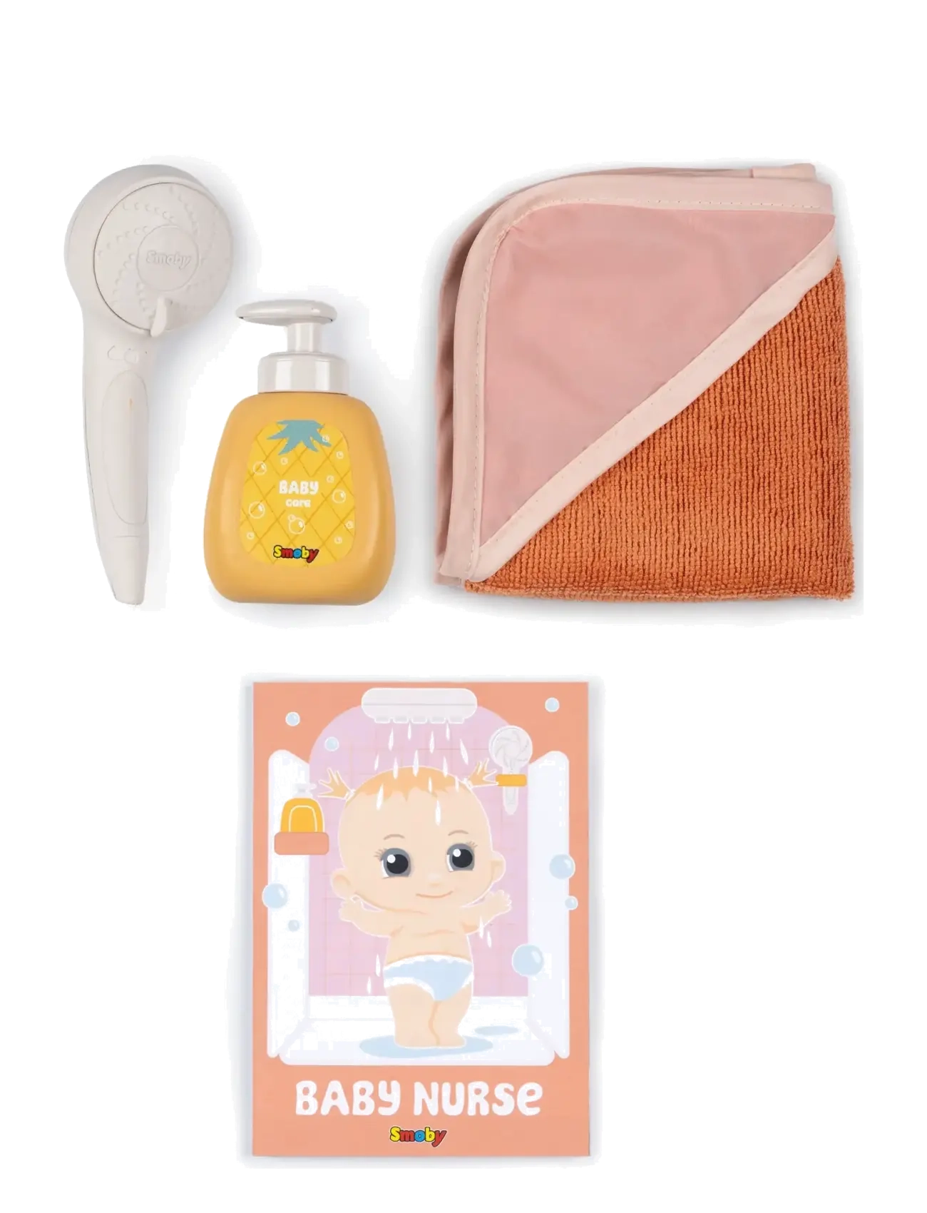 Smoby - Baby Nurse (duschdag-set) - legetøjsværktøj - multi colorued - 3