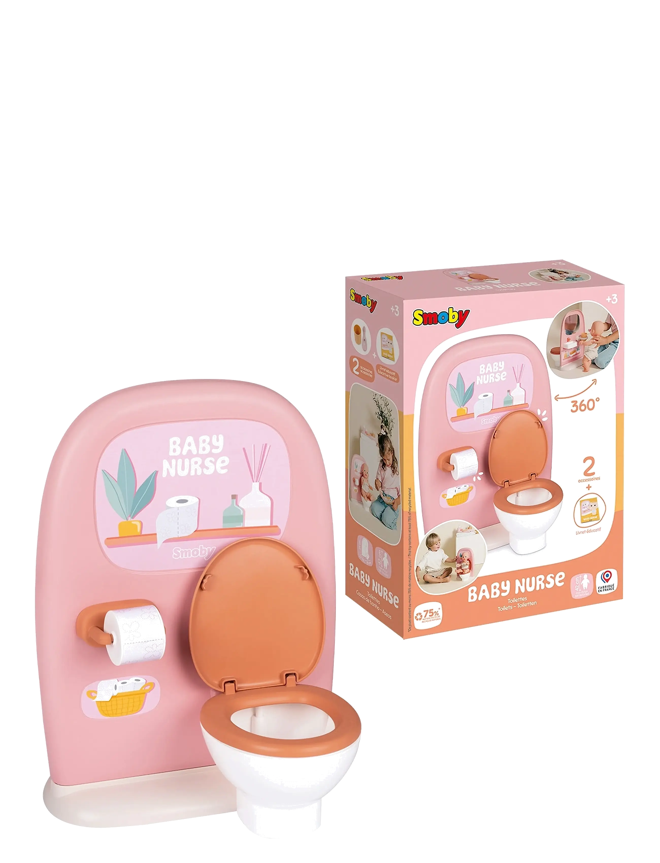 Smoby - Baby Nurse badrum - die niedrigsten preise - multi colorued - 1