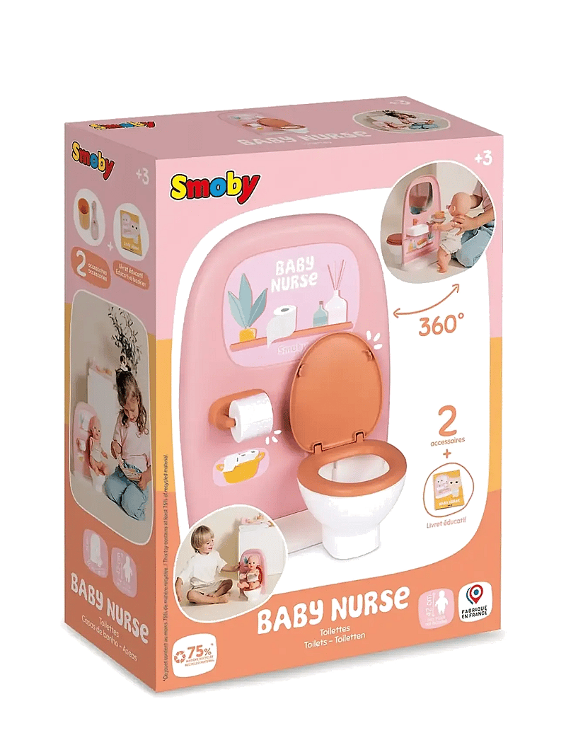 Smoby - Baby Nurse badrum - puppen-zubehör - multi colorued - 3