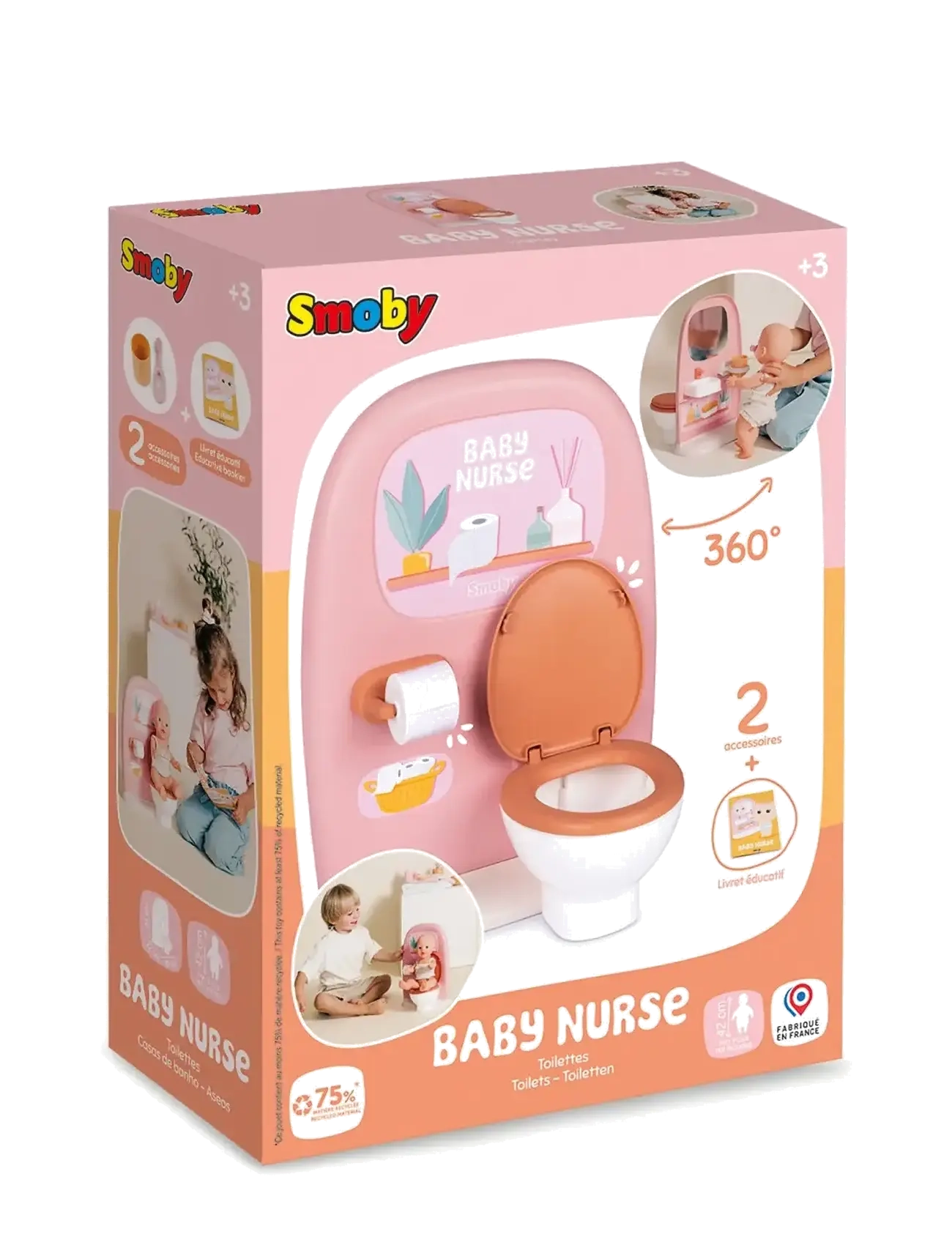 Smoby - Baby Nurse badrum - die niedrigsten preise - multi colorued - 2