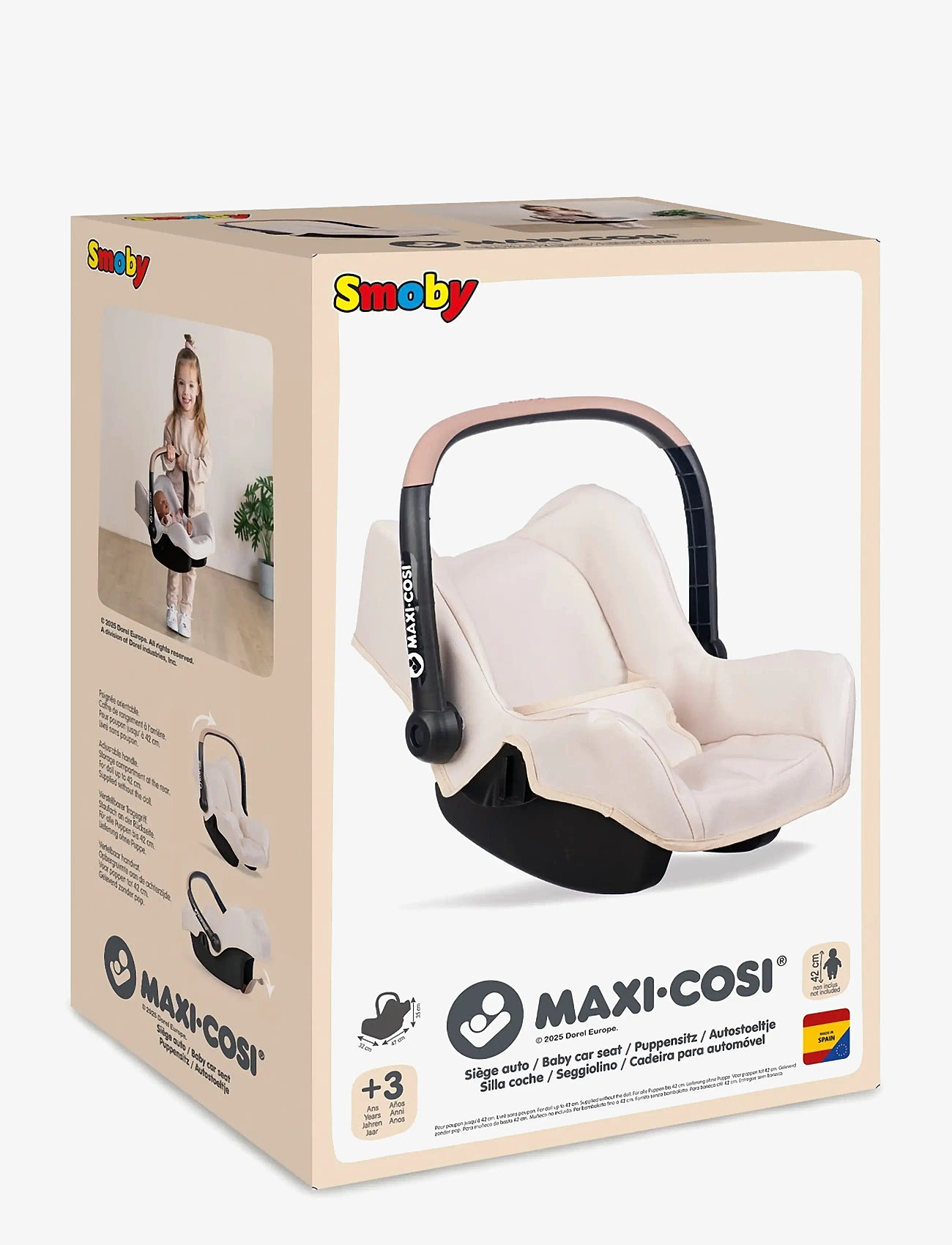 Smoby - Smoby Maxi-Cosi Bilsäte för dockor - nukkude lisatarvikud - multicolor - 3