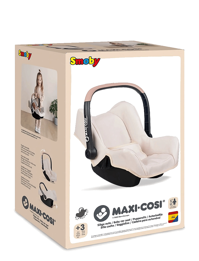 Smoby - Smoby Maxi-Cosi Bilsäte för dockor - nukkude lisatarvikud - multicolor - 3