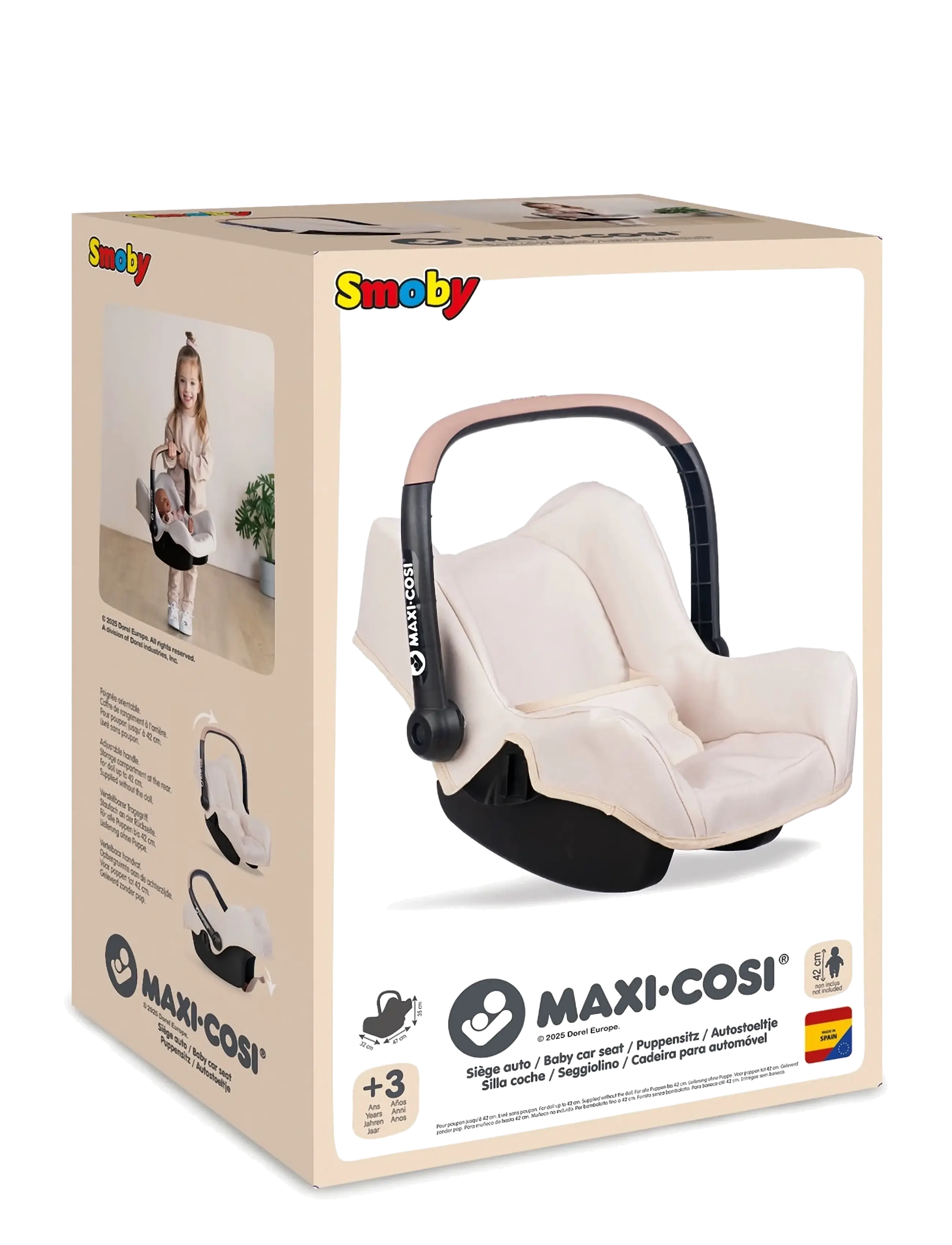 Smoby - Smoby Maxi-Cosi Bilsäte för dockor - multicolor - 3