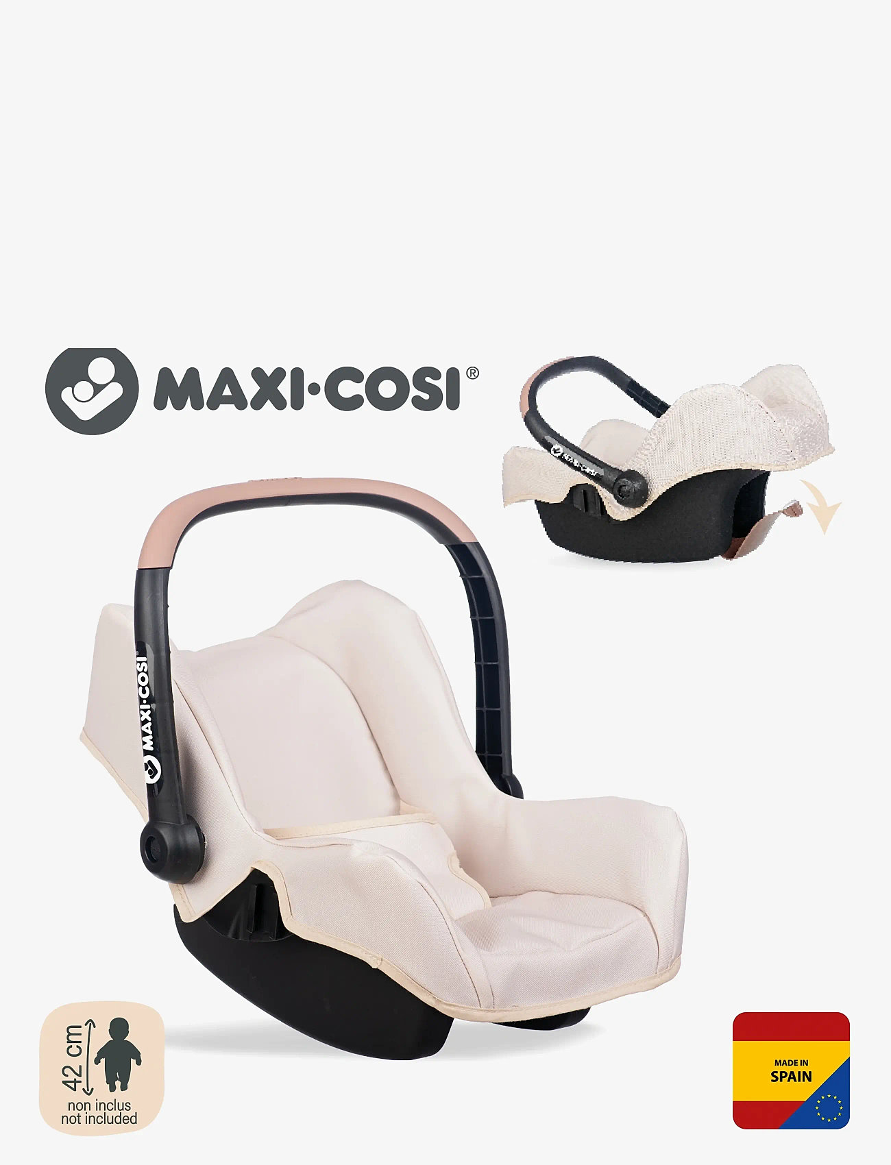 Smoby - Smoby Maxi-Cosi Bilsäte för dockor - nukkude lisatarvikud - multicolor - 4