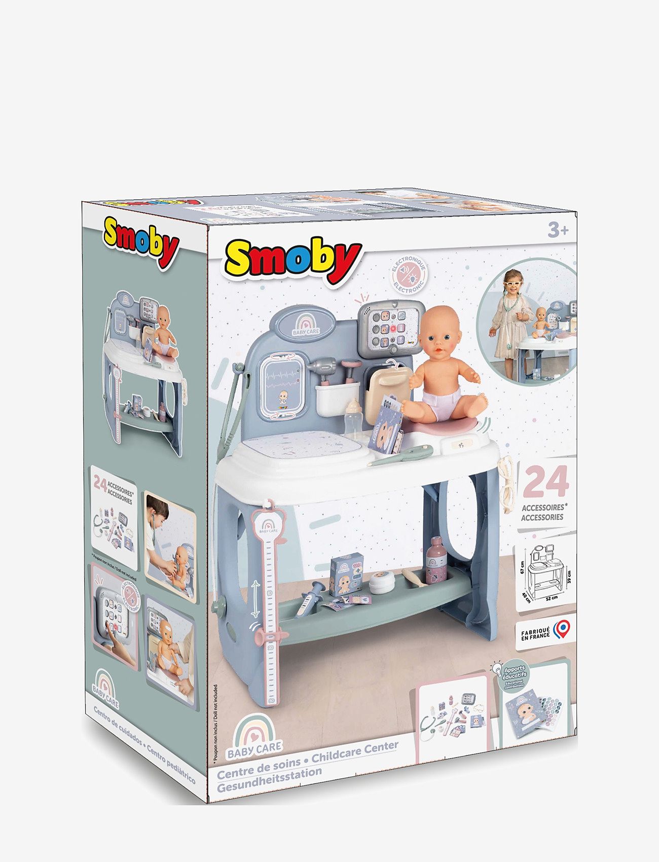 Smoby - Smoby Baby Nurse Läkarmottagning för Dockor - leksaksverktyg - multi coloured - 2