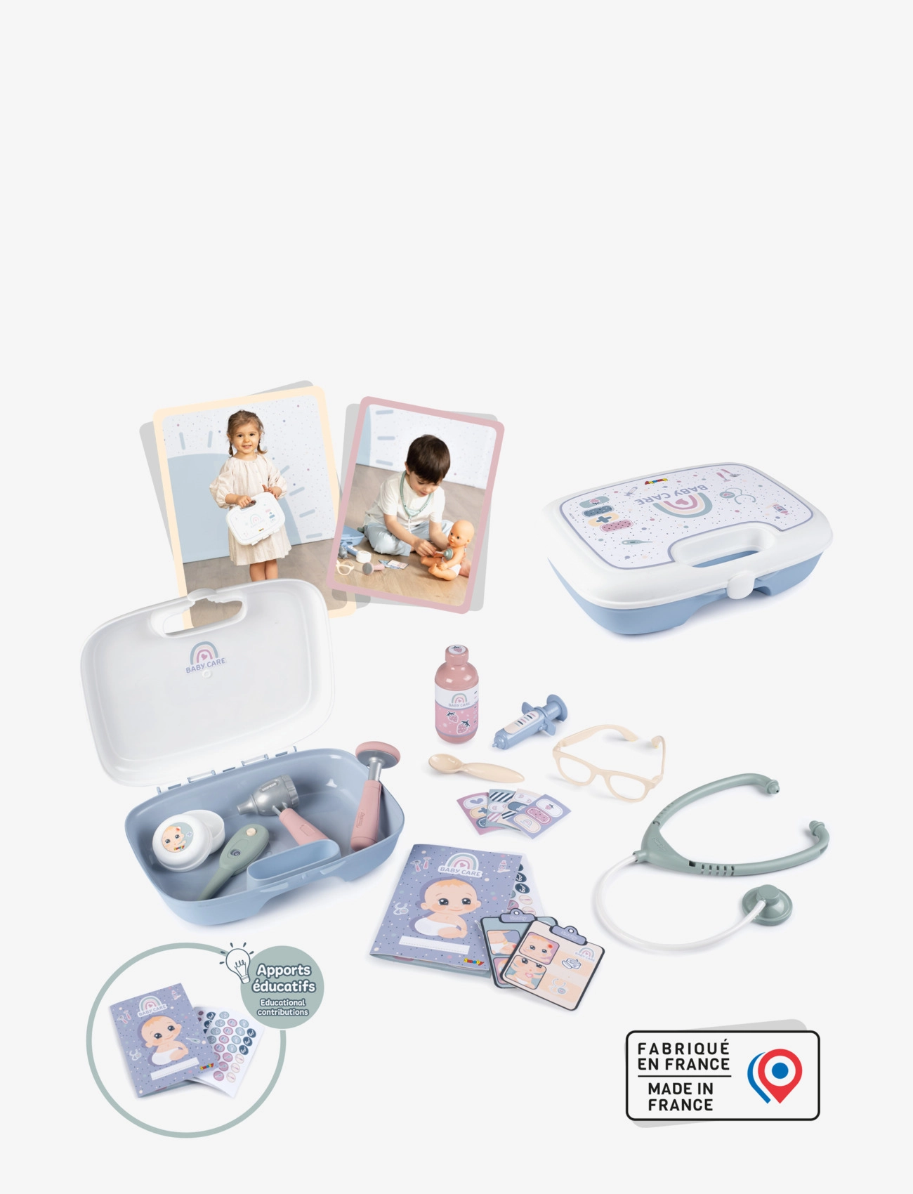 Smoby - Smoby Baby Care Briefcase - multi coloured - 3