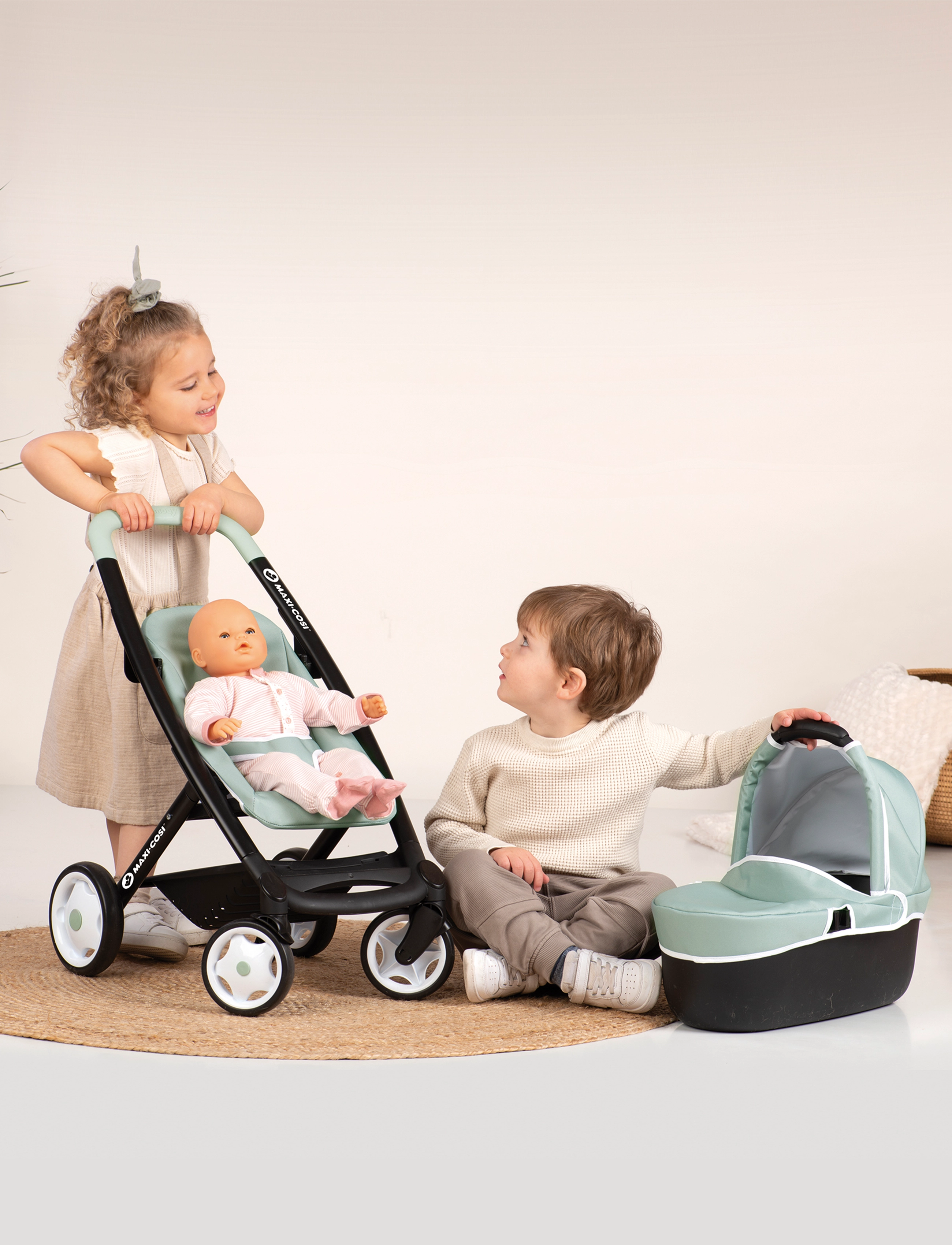 Smoby - Maxi-Cosi Pushchair + Pram Sage - green - 4