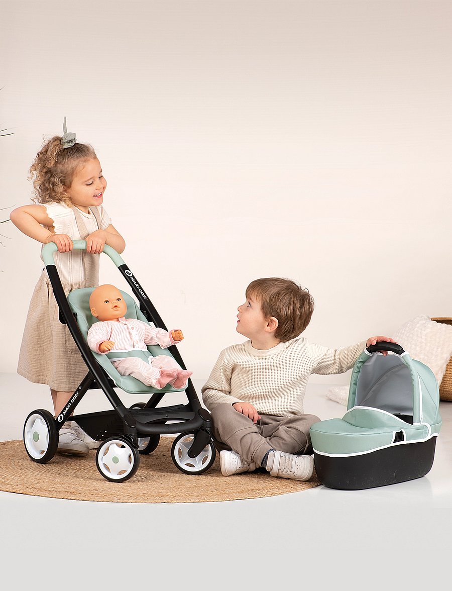 Smoby - Maxi-Cosi Pushchair + Pram Sage - green - 4