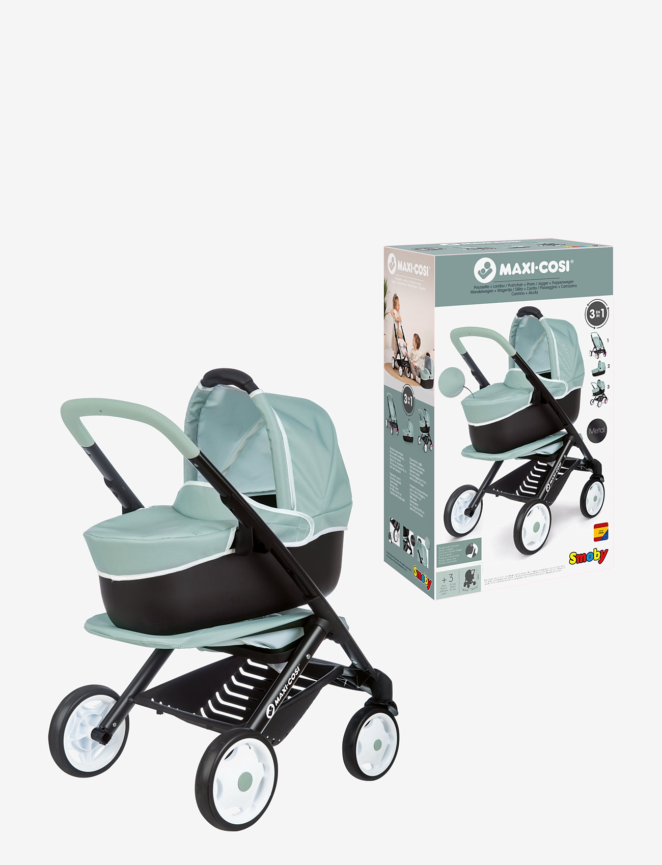 Smoby - Maxi-Cosi Pushchair + Pram Sage - green - 2