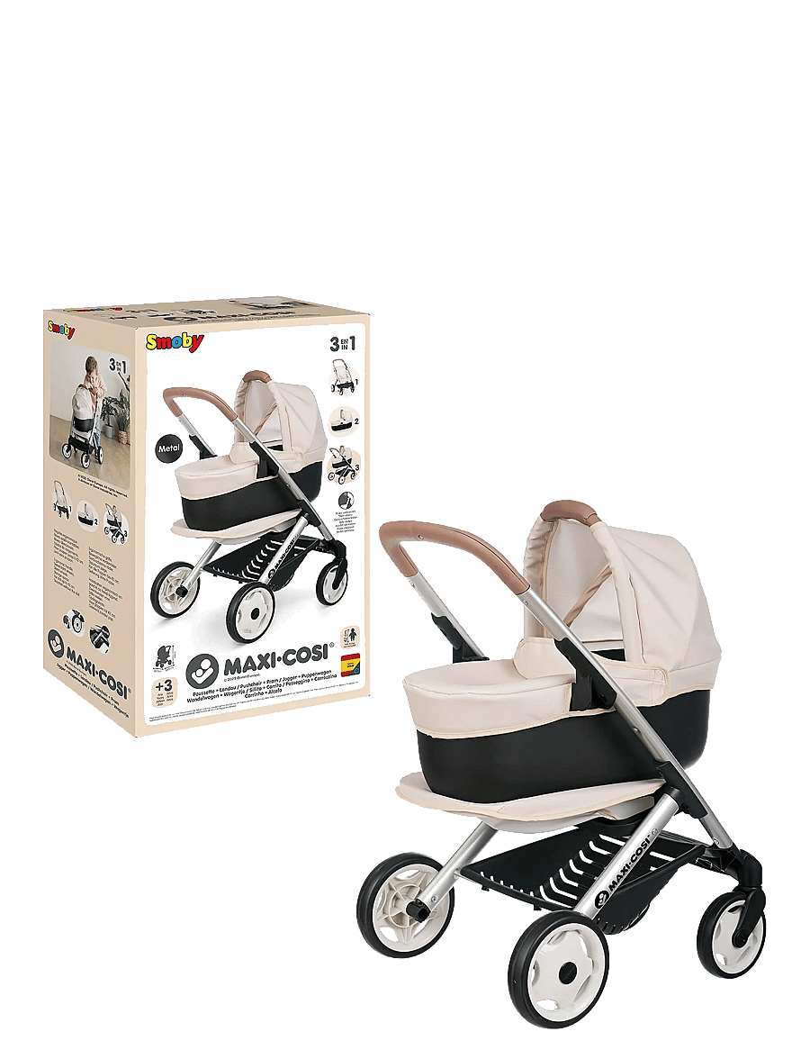Smoby - Maxi-Cosi Comfort Stroller (3-in-1) - beige - 2