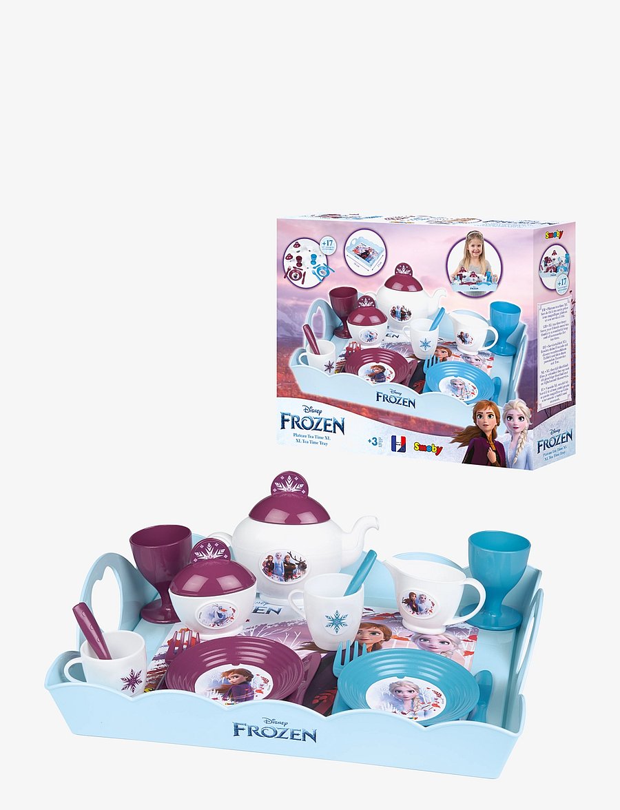 Smoby - Frozen Xl Tea Time Tray - kaffee & tee-sets - multicoloured - 1