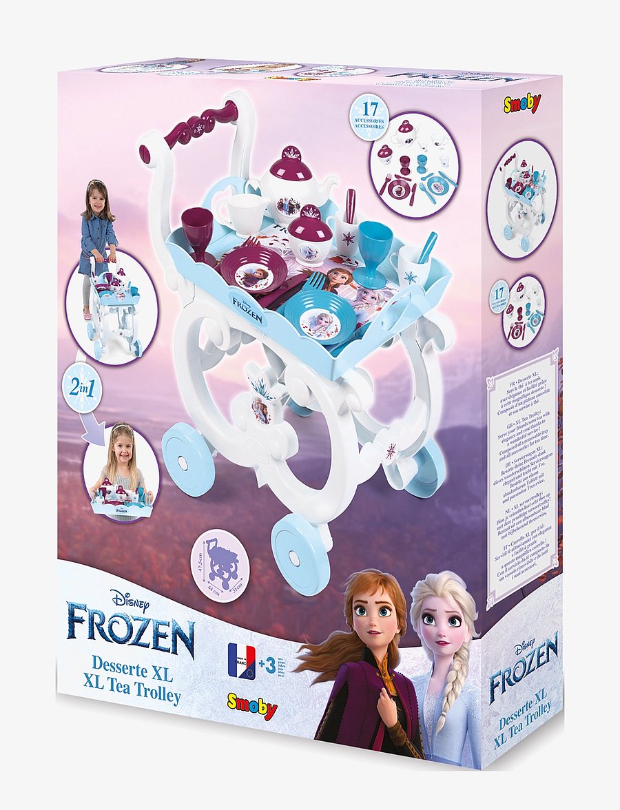 Smoby - Frozen Xl Tea Trolley - kaffee & tee-sets - multicoloured - 5
