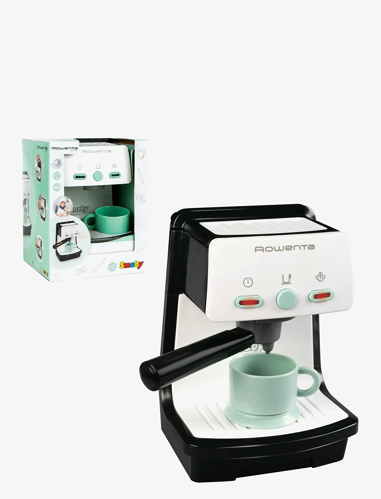 Smoby - Rowenta Espresso Red - kaffe & teserviser - multi colorued - 2