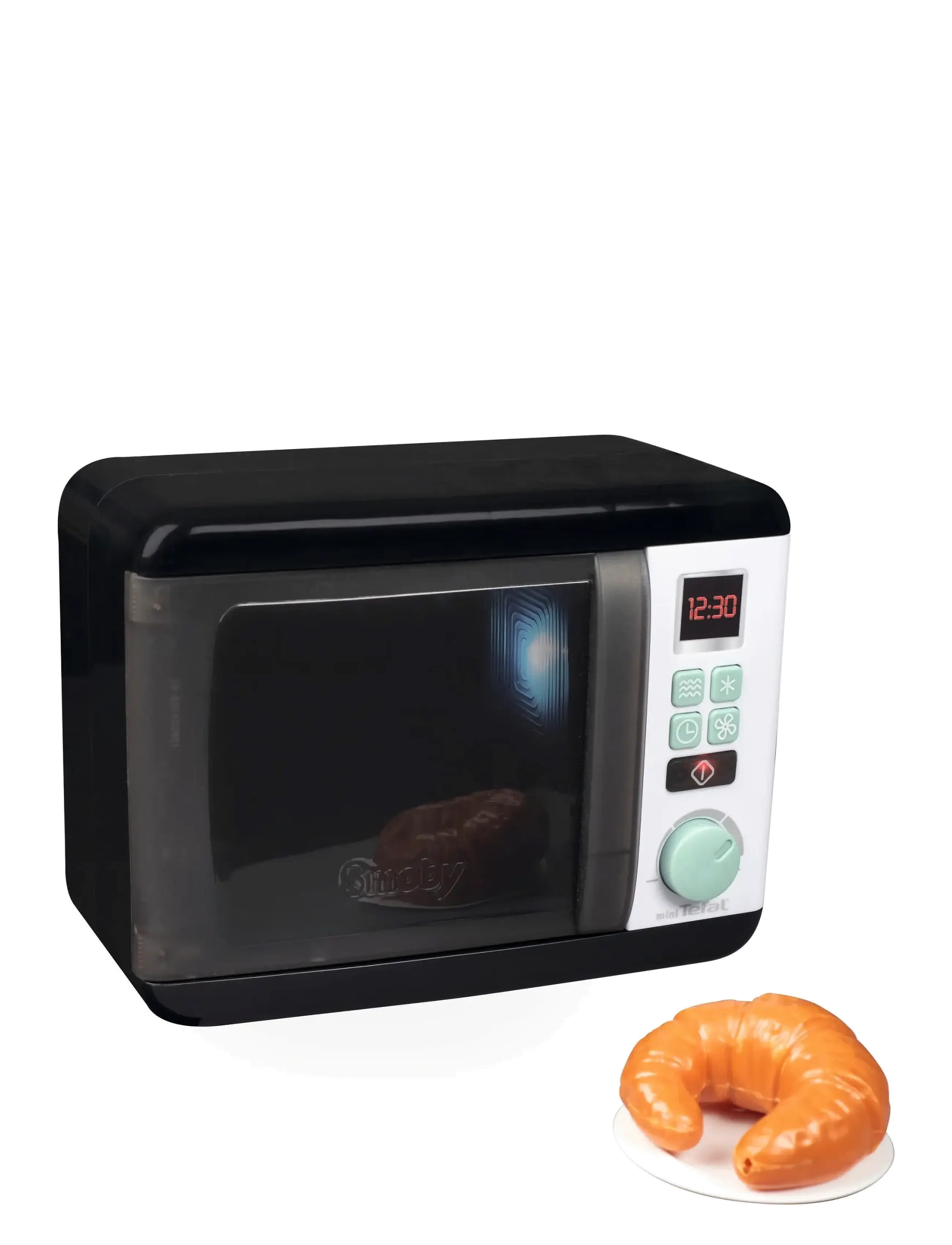 Smoby Tefal Elec Micro Wave, One Size, Black, Legetøjskøkken Og Tilbehør > Legetøjsmad Og -Kager, Børn