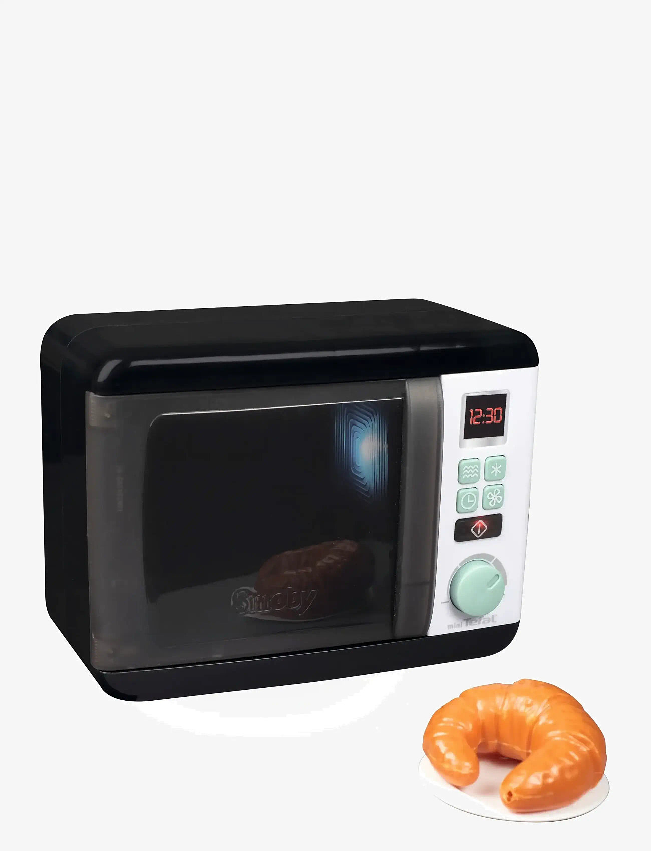 Smoby - Tefal Elec Micro Wave - leksaksmat & leksakstårtor - black - 0