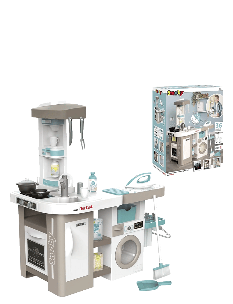Smoby - Smoby Tefal Studio Arbetskök - reinigungsgeräte - multicolor - 2