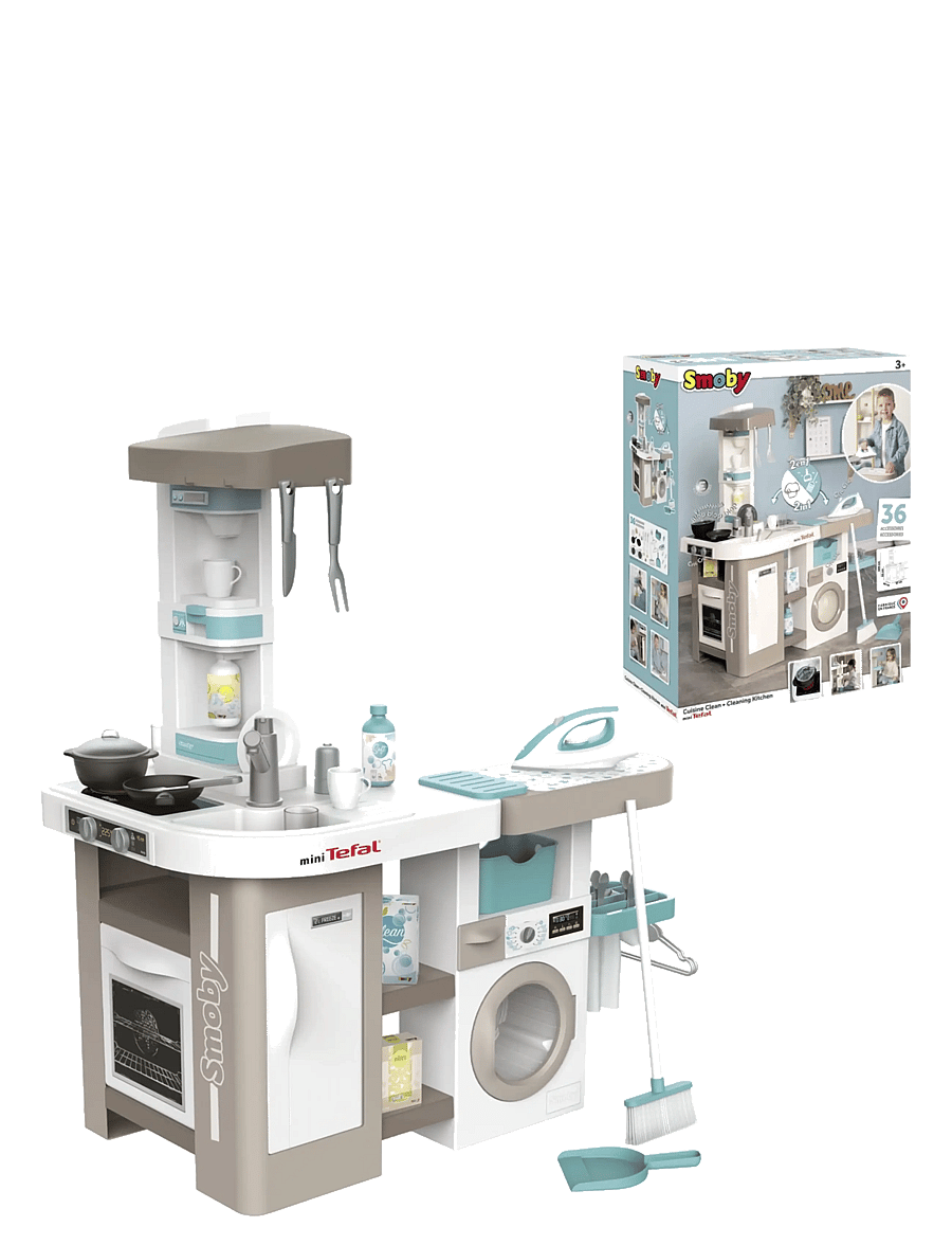 Smoby - Smoby Tefal Studio Arbetskök - rengøringsudstyr - multicolor - 2