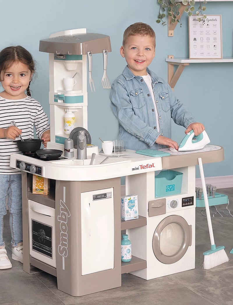 Smoby - Smoby Tefal Studio Arbetskök - reinigungsgeräte - multicolor - 0
