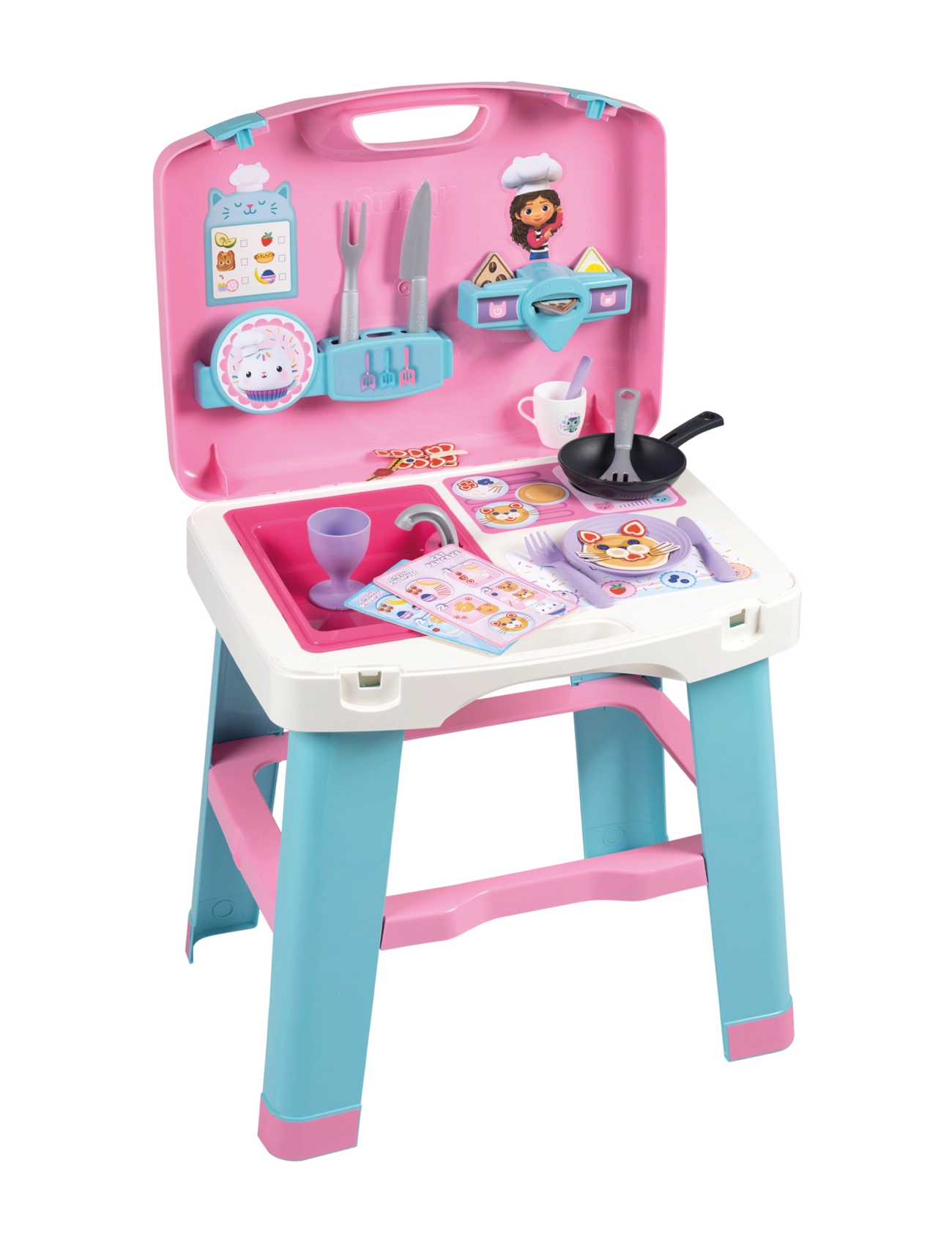 Smoby Gabby Kitchen, One Size, Toy Kitchen & Accessories, Mehrfarbig/gemustert - Kitchens, Kinder