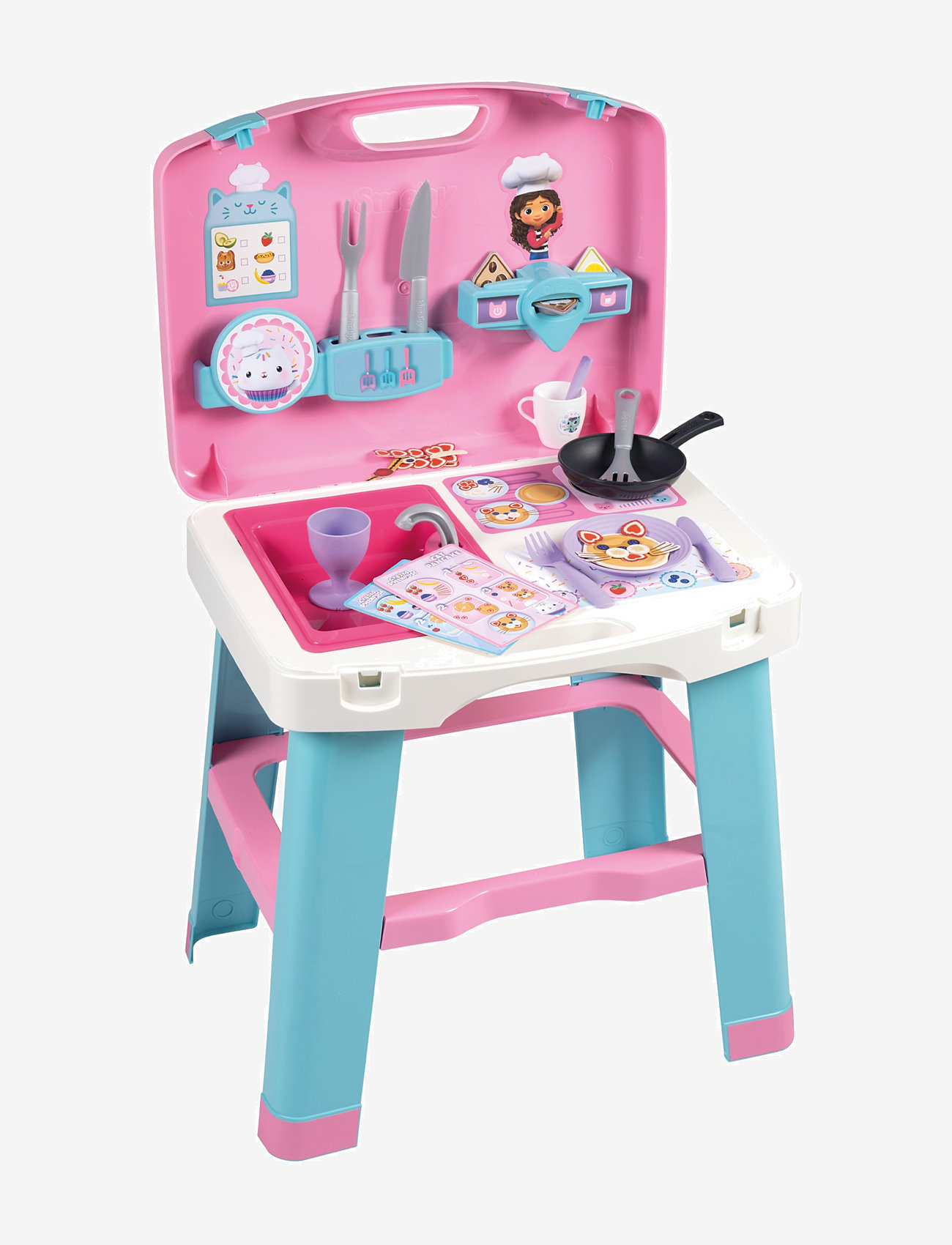 Smoby - Smoby Gabby Kitchen - legekøkkener - pink - 0