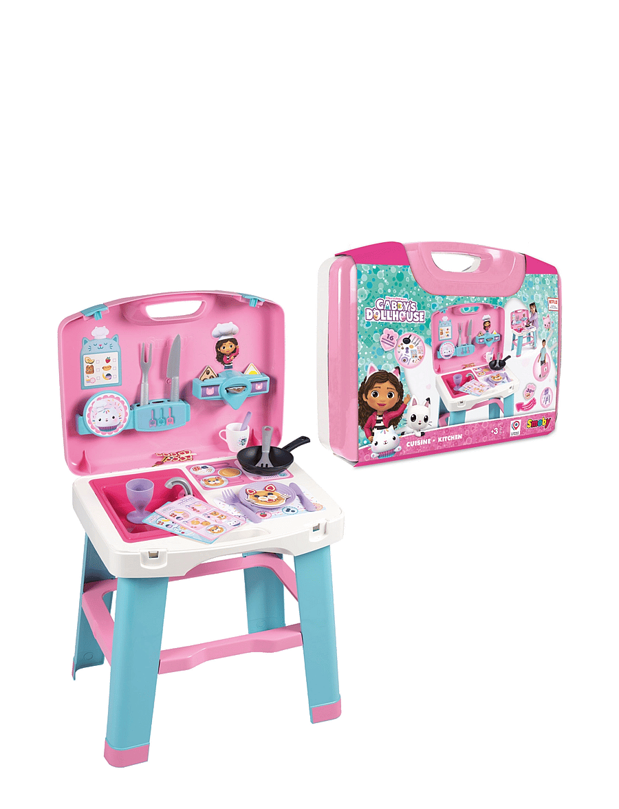 Smoby - Smoby Gabby Kitchen - spielzeugküchen - pink - 1