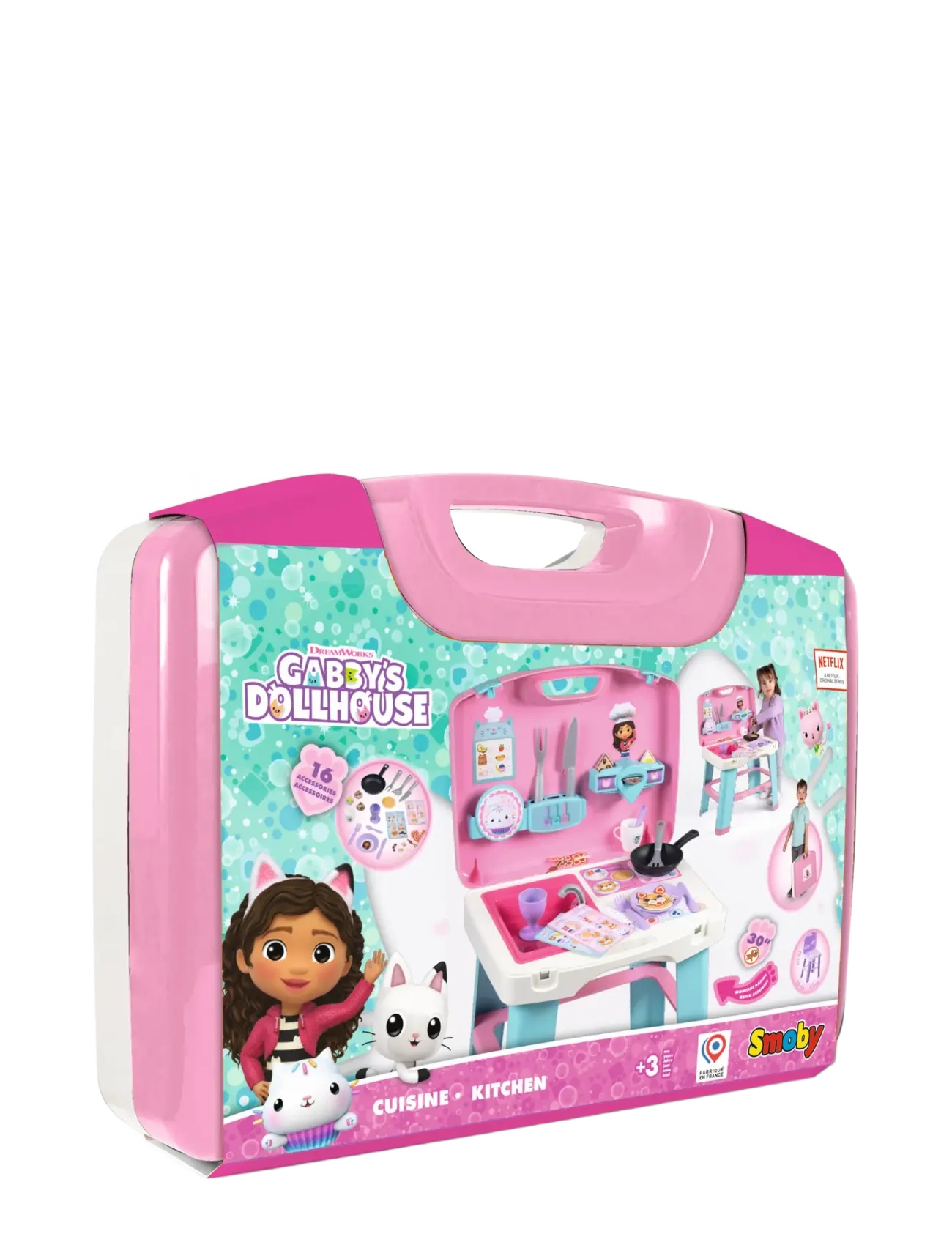 Smoby - Smoby Gabby Kitchen - spielzeugküchen - pink - 2