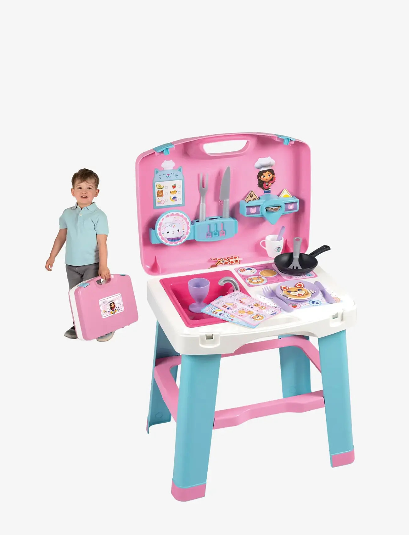 Smoby - Smoby Gabby Kitchen - legekøkkener - pink - 3