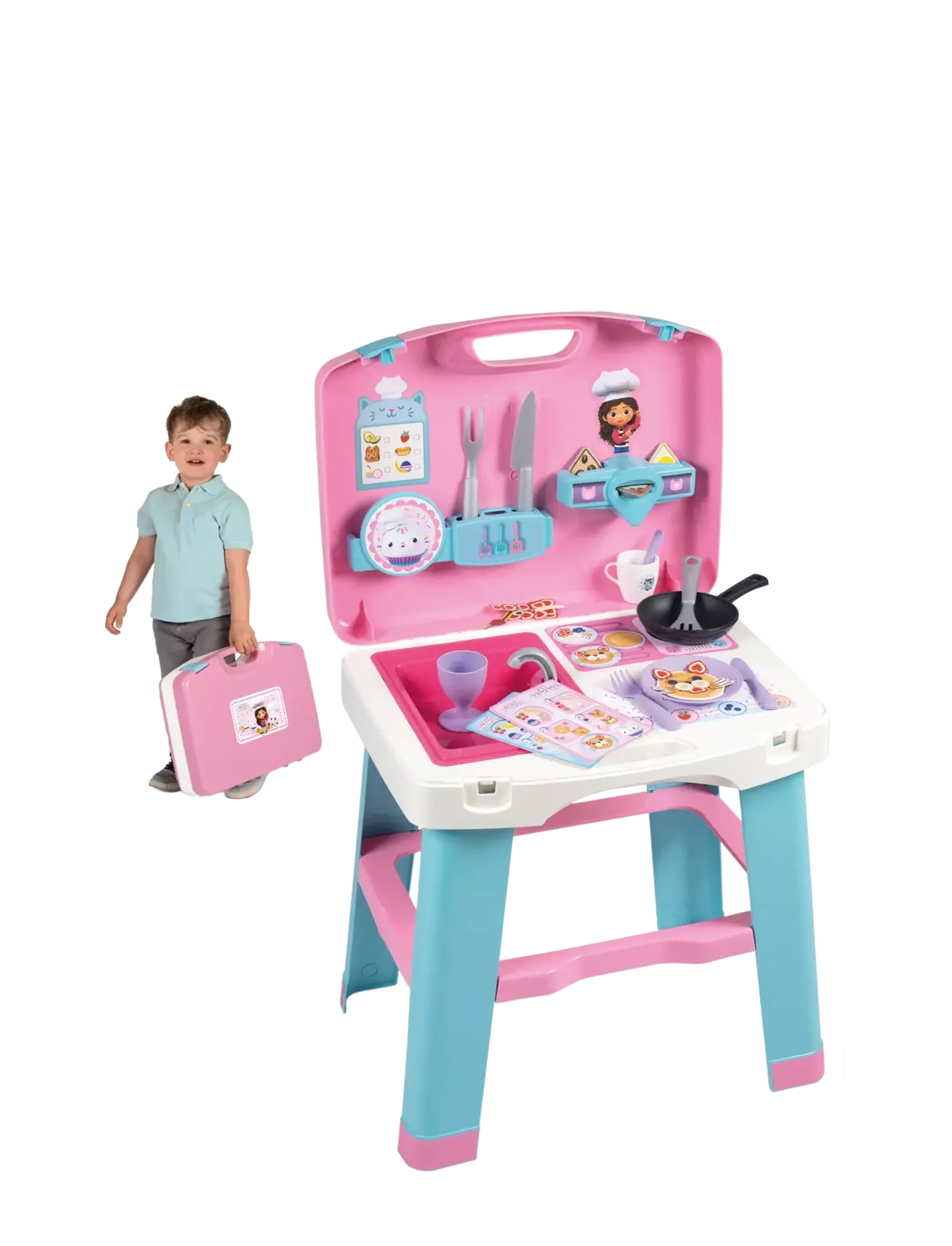 Smoby - Smoby Gabby Kitchen - spielzeugküchen - pink - 3