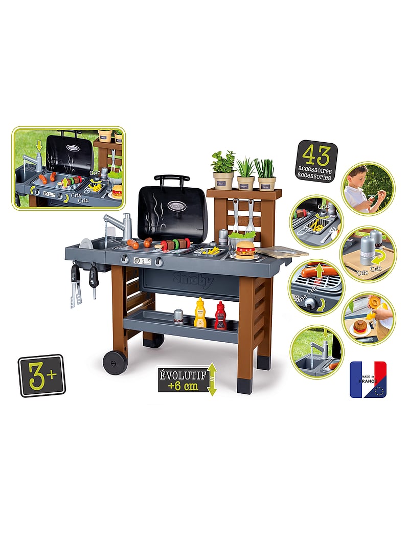 Smoby - Garden kitchen - mänguasjade turuplats - multicoloured - 4