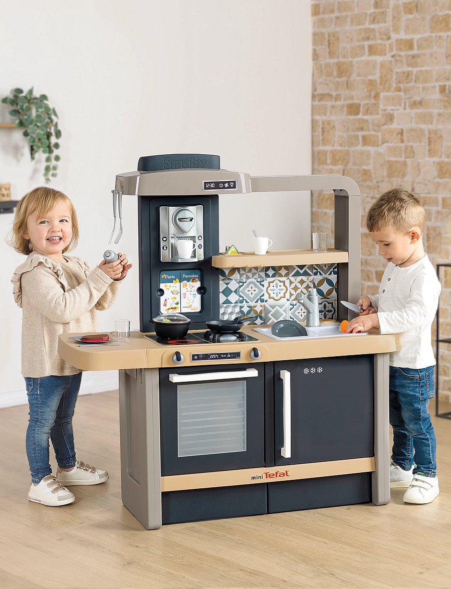 Smoby - Smoby Tefal Leksakskök - speelgoedkeukens - multicoloured - 0
