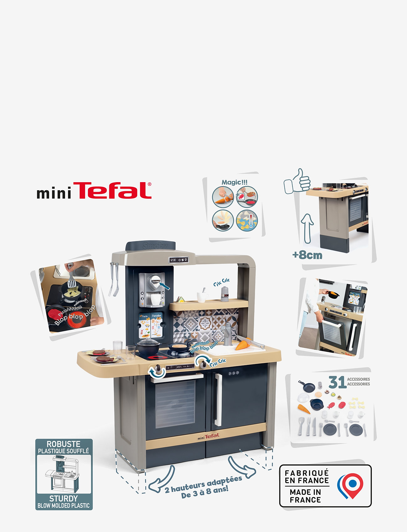 Smoby - Smoby Tefal Leksakskök - legekøkkener - multicoloured - 3