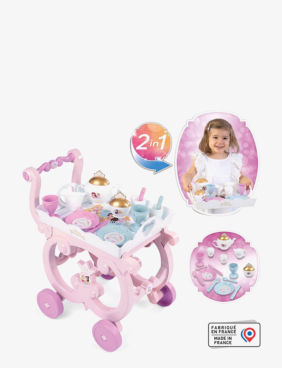 Smoby - Smoby Disney Princess Serveringsvagn - pink - 2