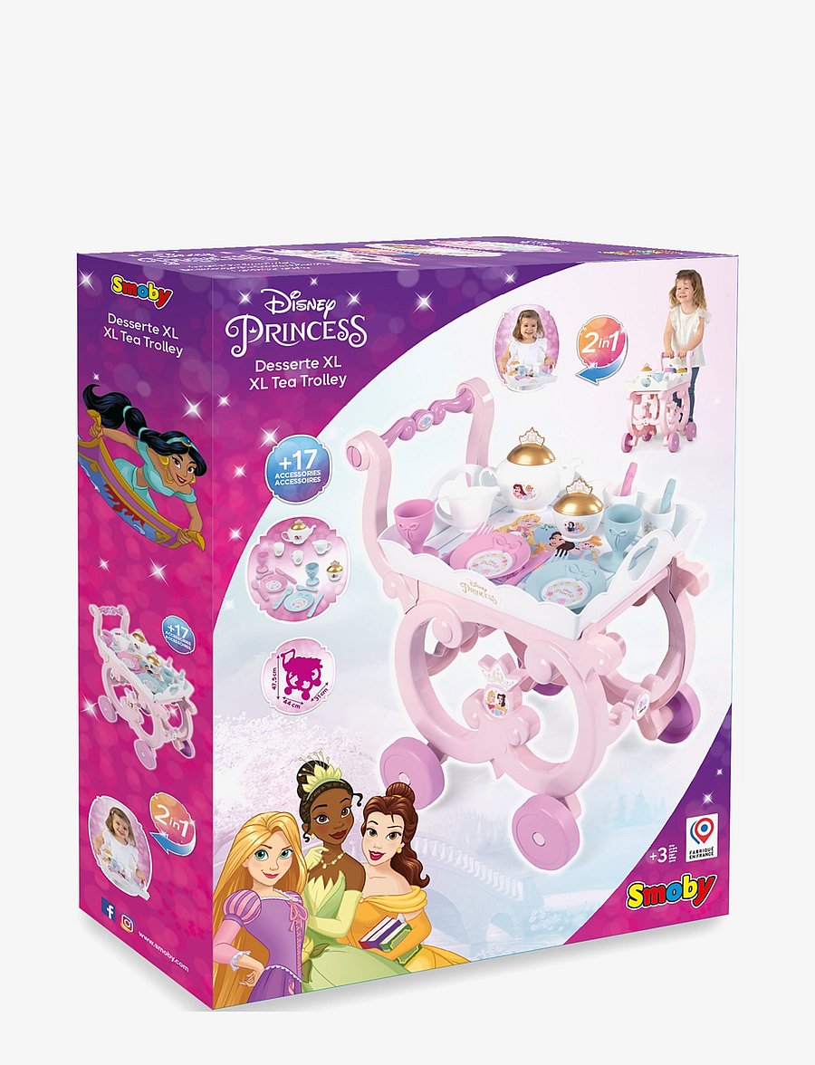 Smoby - Smoby Disney Princess Serveringsvagn - pink - 4