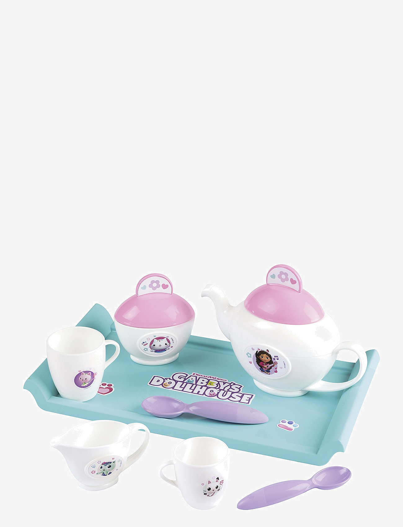 Smoby - Smoby Gabbys Dockskåp Teservis - kaffe & teserviser - multi coloured - 1