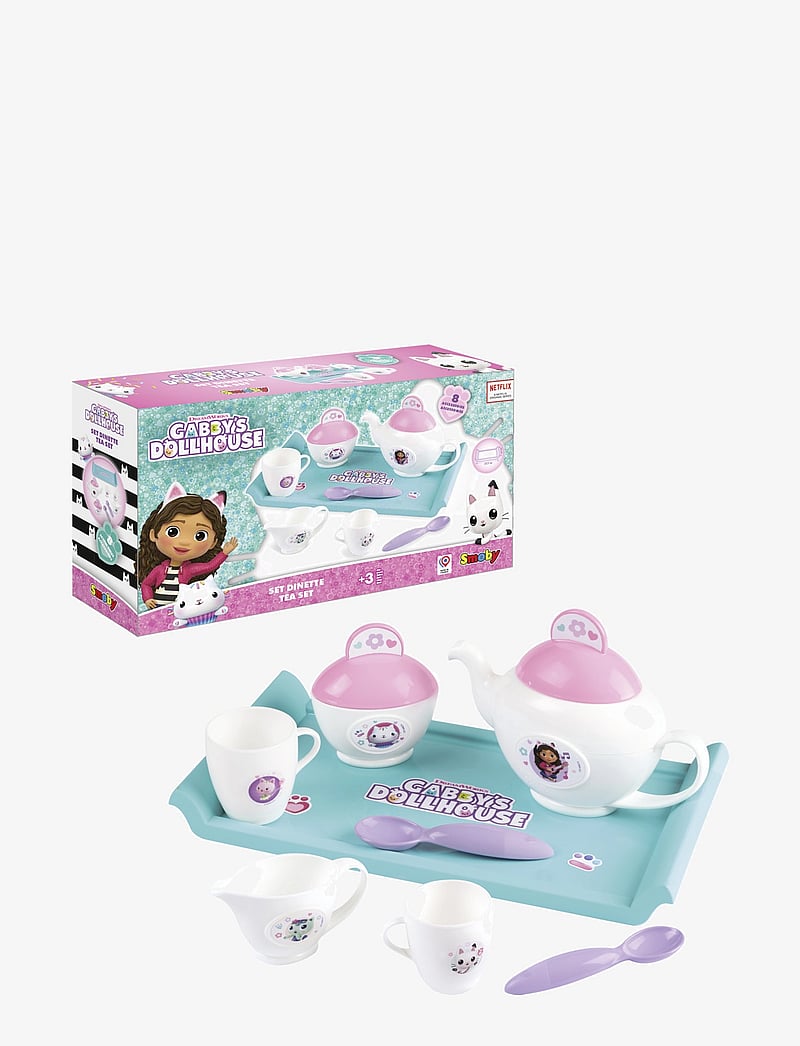Smoby - Smoby Gabbys Dockskåp Teservis - coffee & tea sets - multi coloured - 2