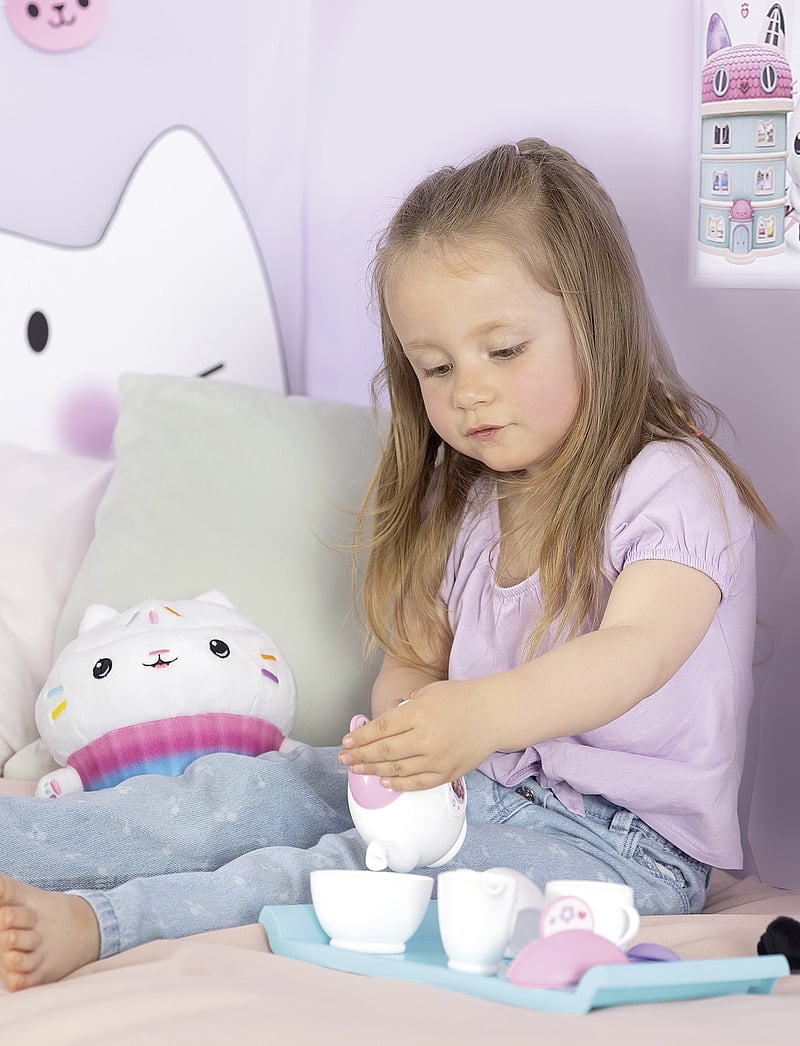 Smoby - Smoby Gabbys Dockskåp Teservis - coffee & tea sets - multi coloured - 0