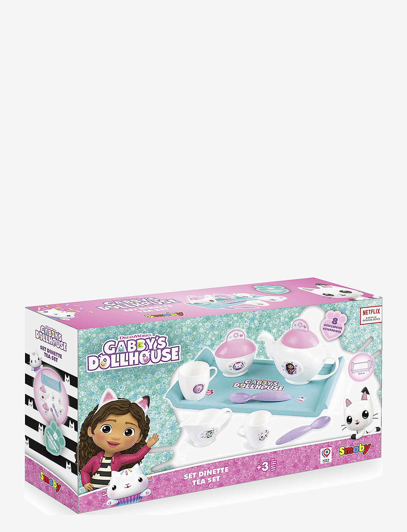 Smoby - Smoby Gabbys Dockskåp Teservis - kaffe & teserviser - multi coloured - 3