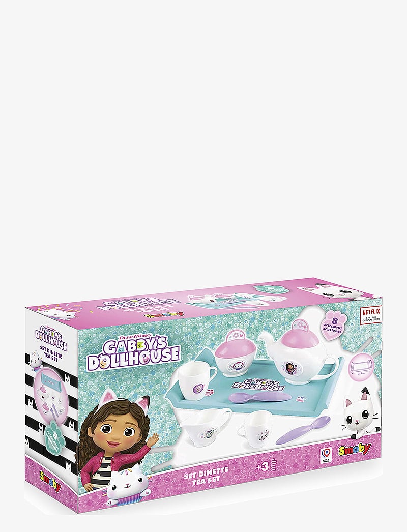 Smoby - Smoby Gabbys Dockskåp Teservis - coffee & tea sets - multi coloured - 3