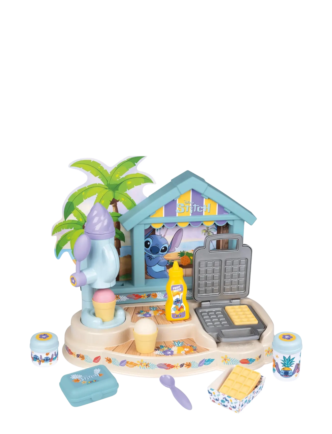 Smoby Stitch Beach Bar, One Size, Multi/patterned, Legetøjskøkken Og Tilbehør > Kaffe- Og Tesæt, Børn