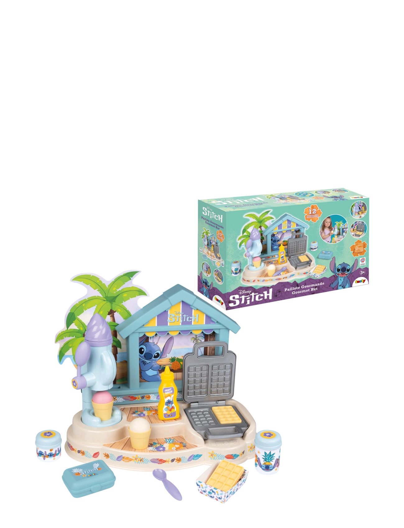 Smoby - Stitch Beach Bar - koffie & thee-sets - muticolore - 1