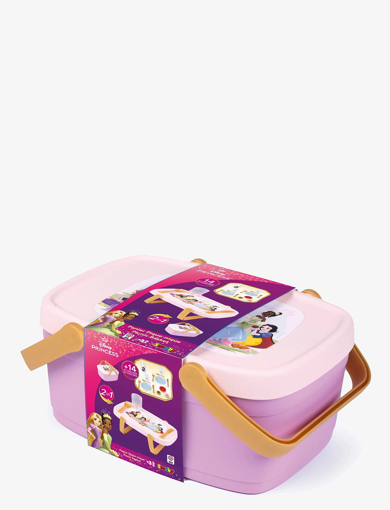 Smoby - Smoby Disney Princess 2in1 Picknickkorg - toy kitchen accessories - multicolor - 0