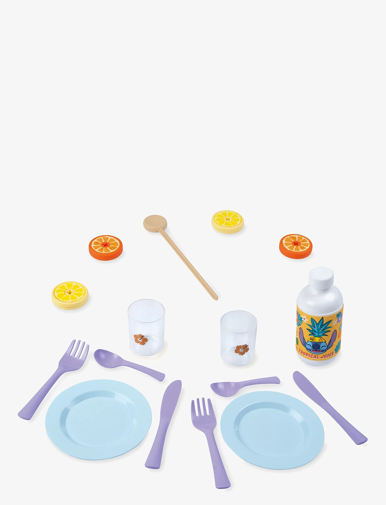 Smoby - Smoby Stitch 2in1 Picknickkorg - mänguköögi tarvikud - multicolor - 4