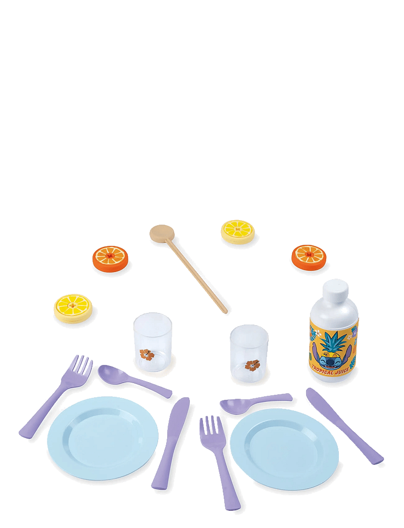 Smoby - Smoby Stitch 2in1 Picknickkorg - mänguköögi tarvikud - multicolor - 4