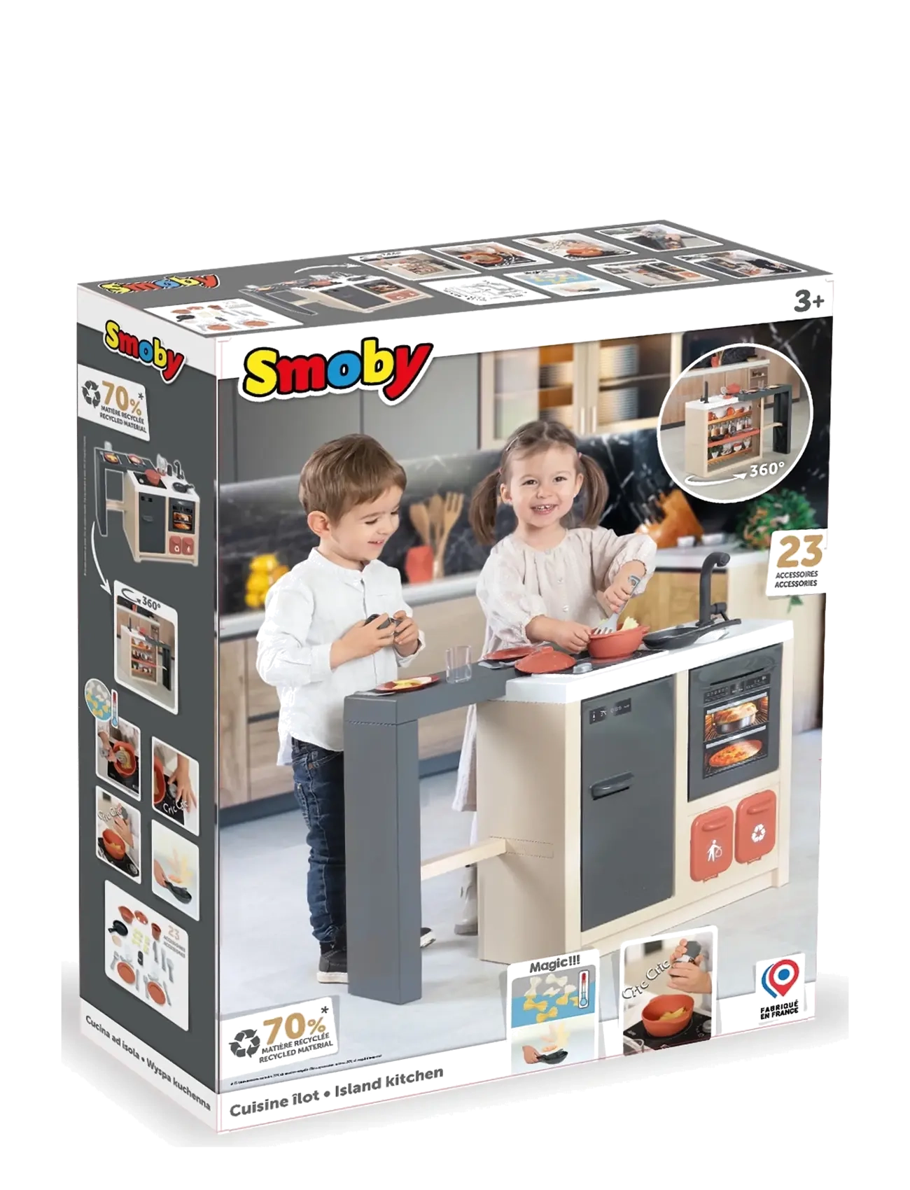 Smoby - Smoby Köksö - spielzeugküchen - multicolor - 3
