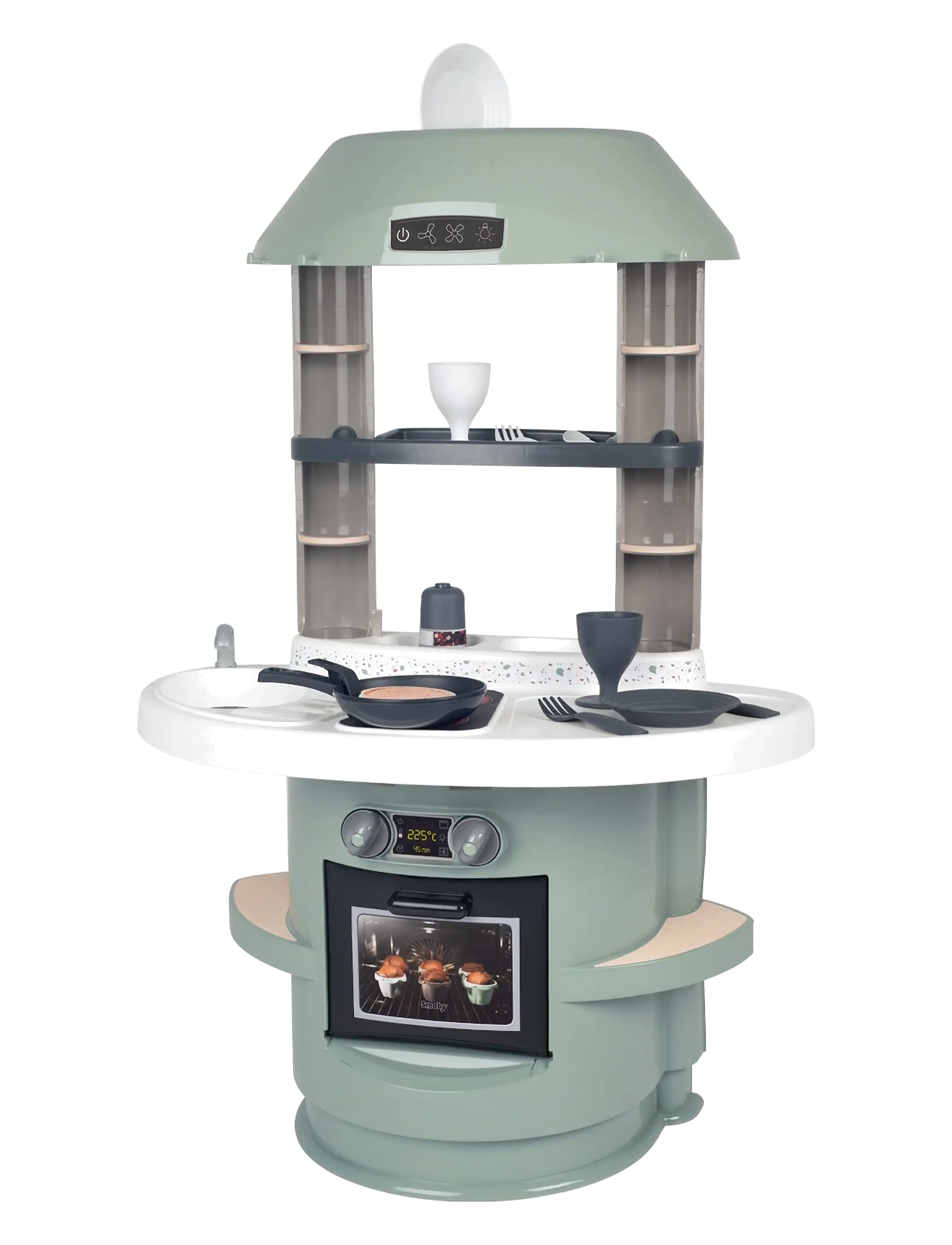 Smoby Nova Kök, One Size, Toy Kitchen & Accessories, Grün - Kitchens, Kinder